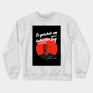 Gert Fröbe: Vintage Noir Design - It Happened in Broad Daylight Crewneck Sweatshirt